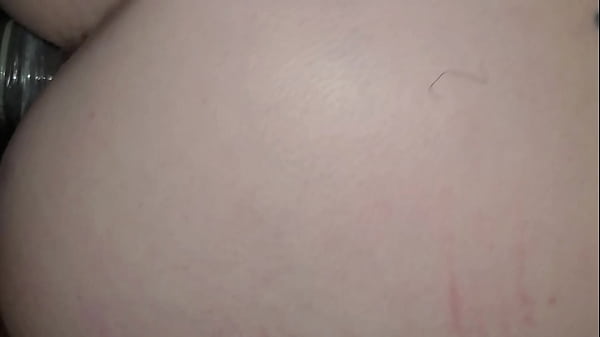 Cum all over her ass in her boyfriends house