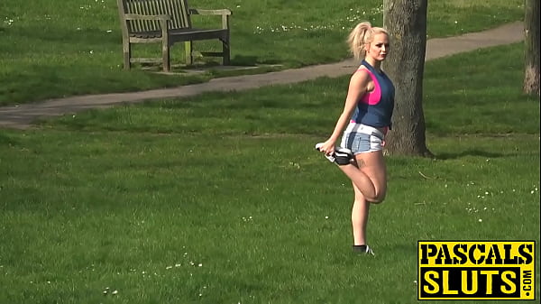 Curvy UK slut hammered in all holes by dominant male