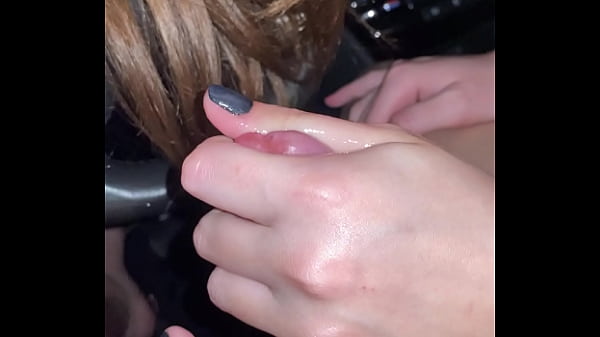 Magic blowjob in the car of girfriend POV ASMR