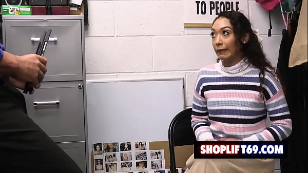 Hot latina teen fucked doggystyle for stealing at the mall – Sarah Lace