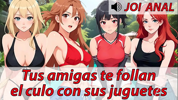 JOI ANAL ASMR. Prepara tus mejores juguetes anales. ¡Varias voces españolas!