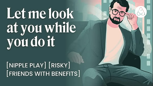 Rubbing her tits during the interview, she cums all over herself | She asked me for my dick, so I gave it to her