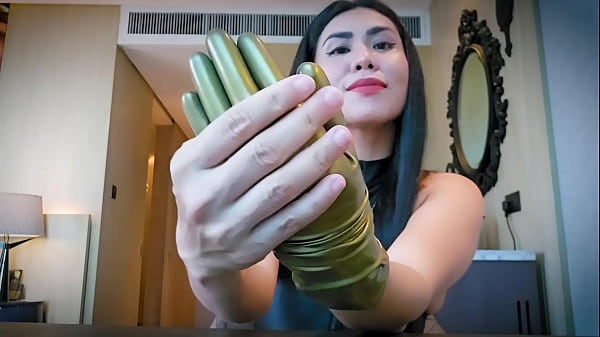 ASMR LATEX GLOVE FETISH