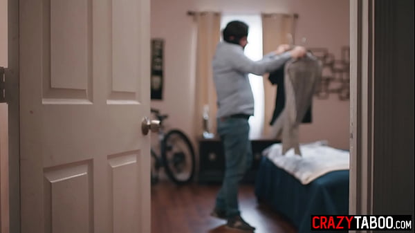 Pervy guy fucked horny blonde roommate and blonde teen enjoyed rough sex