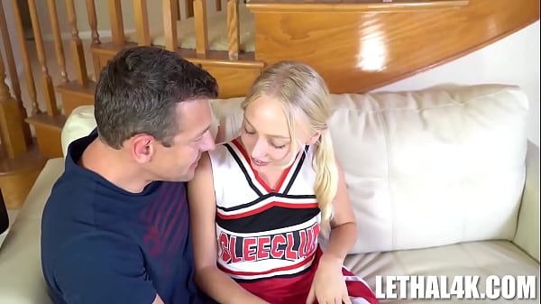 36C Cheerleader Braylin Takes Jerry’s Dick Deep and Hard!