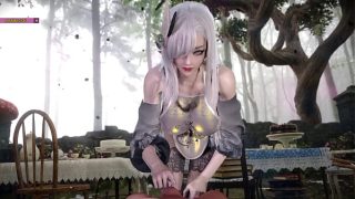 Bigboobs master ride her junior – 3D Animation