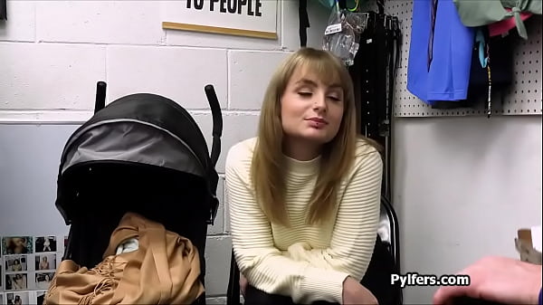 Hot babe busted with tons of stolen dildos