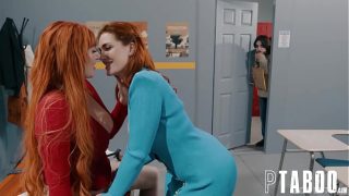 Siri Dahl and Lauren Phillips Fuck Stepson Elias in Classroom Threesome!”