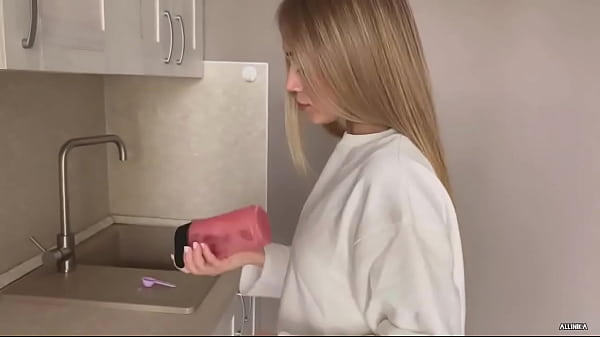 Young blonde with a perfect ass fucks her lover while her husband doesn’t see