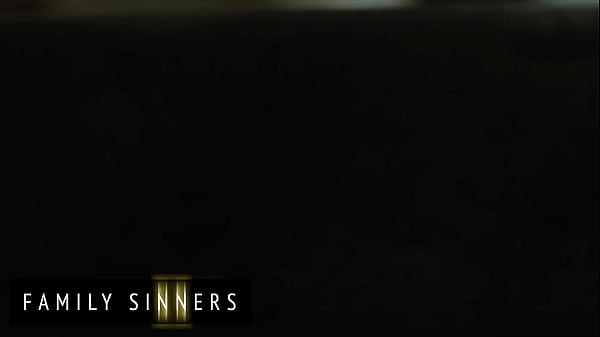 FAMILY SINNERS – Busty Milf Plays With Her Pussy While Waiting For Her Daughter’s Husband To Come And Fuck Her