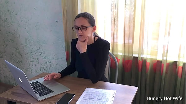 Licked Pussy and Hard Fucked Lady Boss to Get a Job