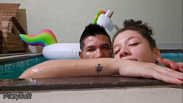 AFTER THE RECORDINGS I ASKED HIM TO FUCK ME MORE IN THE POOL