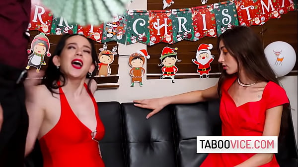 Naughty step-dad fuck with his step-daughter and her step-cousin – Riley Jean, Tiana Blow