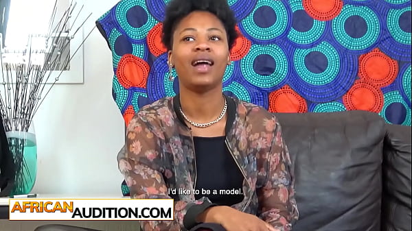 Give a head if you want a main role after casting hot big ass African teen