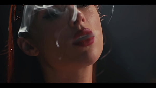 Redhead Smoking Cigarette – Sexy Babe With Pink Pussy Audrey Reid Giving the Hottest Blowjob