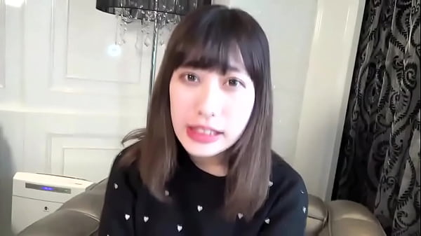 Uncensored, Japanese black-haired beauty. Slender amateur blowjob and creampie sex. Asian, hentai